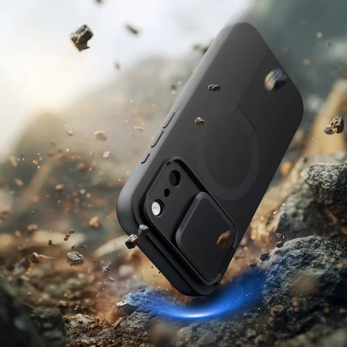 Tech-Protect Kevlar Aura MagSafe Case for iPhone 17 Pro Max - Black - Cell phone cases and covers<<<HurtelXML