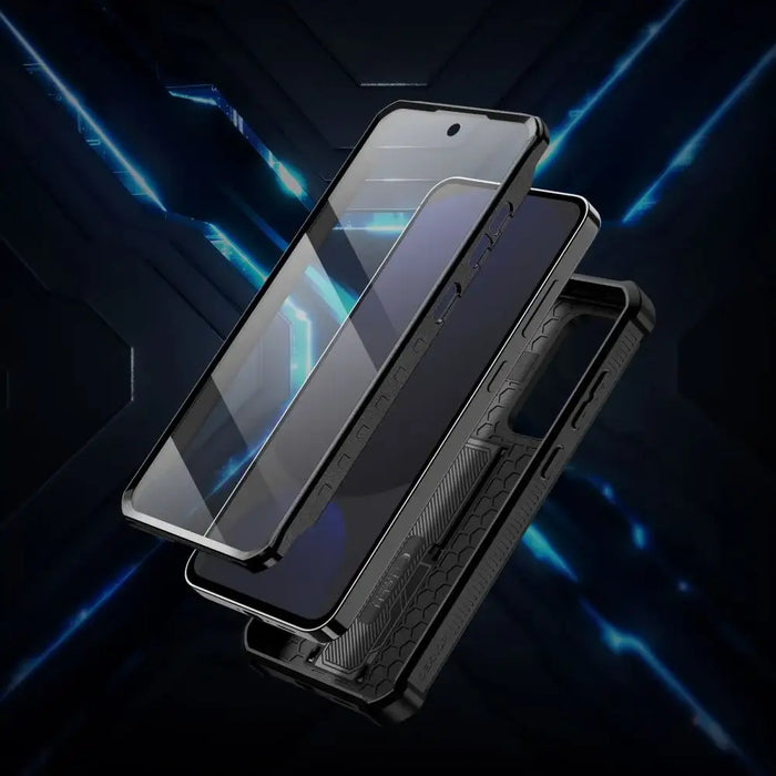 Tech-Protect Kevlar Cam+ Case for Samsung Galaxy S24 FE - Black - Cell phone cases and covers<<<HurtelXML