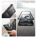 Tech-Protect Kevlar Cam+ Case for Samsung Galaxy S24 Ultra - Black - Cell phone cases and covers<<<HurtelXML
