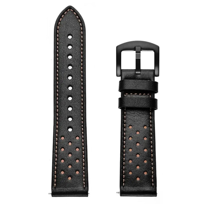 Tech-Protect Leather Strap for Samsung Galaxy Watch 46mm - Black - Other cell phone equipment<<<HurtelXML