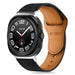 Tech-Protect Leatherfit Strap for Samsung Galaxy Watch Ultra (47mm) - Black - Other cell phone equipment<<<HurtelXML