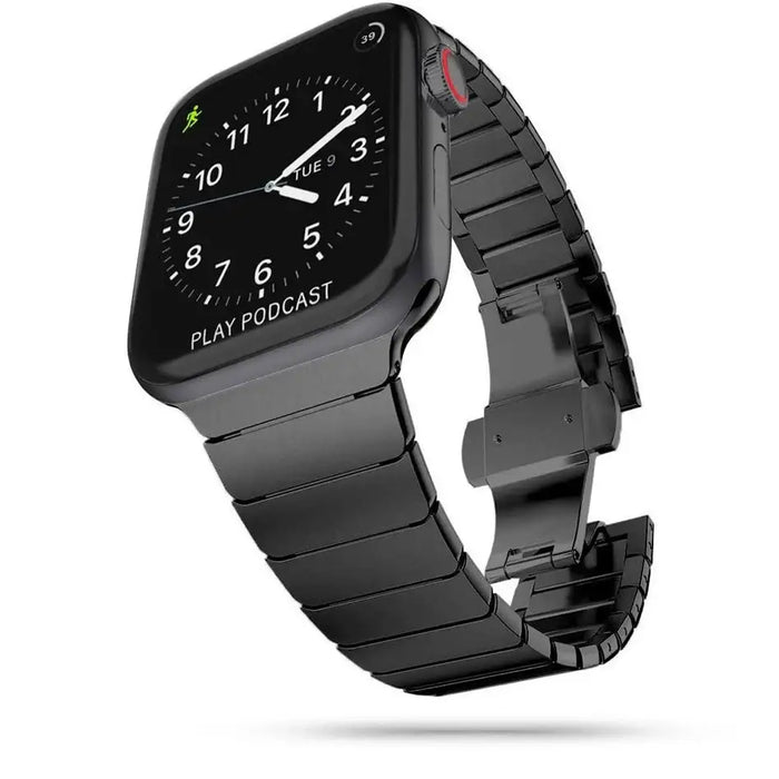 Tech-Protect LinkBand for Apple Watch 4 / 5 / 6 / 7 / 8 / 9 / SE / Ultra 1 / 2 (42/44/45/49 mm) - Black - Other cell