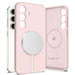 Tech-Protect Liquid Silicone MagSafe Case for Samsung Galaxy S25 - Pink - Cell phone cases and covers<<<HurtelXML