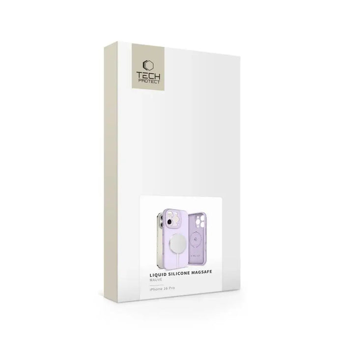 Tech-Protect Liquid Silicone MagSafe iPhone 16 Pro Case - Purple - Cell phone cases and covers<<<HurtelXML