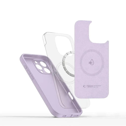 Tech-Protect Liquid Silicone MagSafe iPhone 16 Pro Case - Purple - Cell phone cases and covers<<<HurtelXML