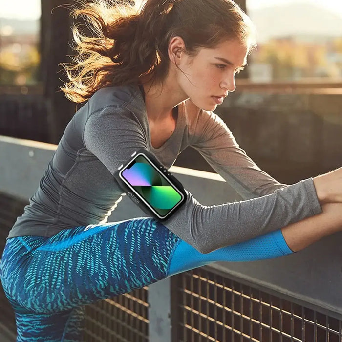 Tech-Protect M1 sports armband universal for smartphones up to 6.8’’ - blue - Sport products<<<HurtelXML