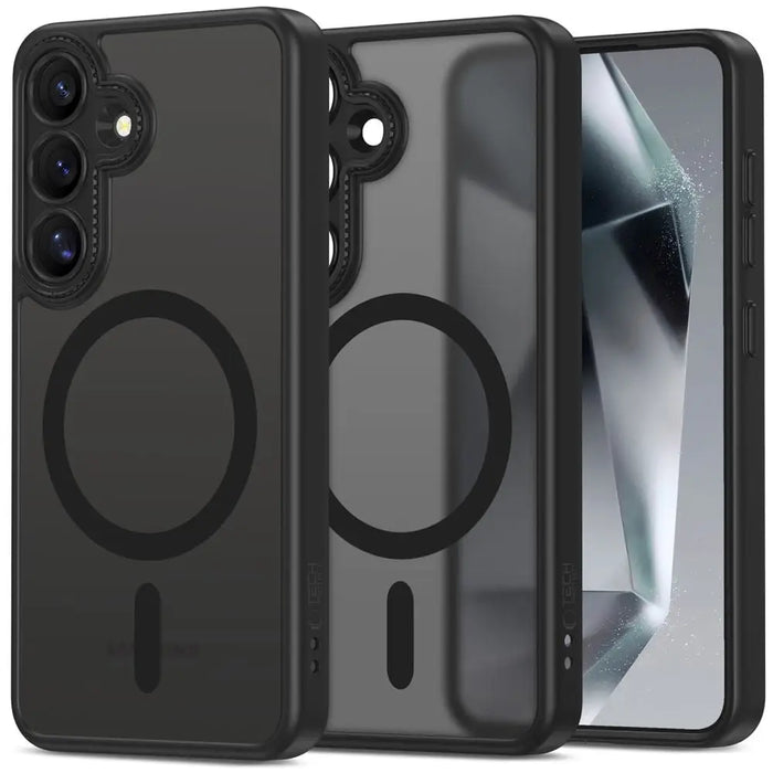 Tech-Protect MagCam MagSafe Case for Samsung Galaxy S25 - Black - Cell phone cases and covers<<<HurtelXML