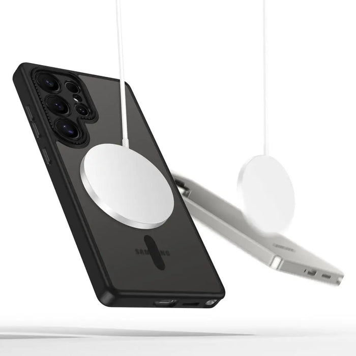 Tech-Protect MagCam MagSafe Case for Samsung Galaxy S25 Ultra - Black - Cell phone cases and covers<<<HurtelXML