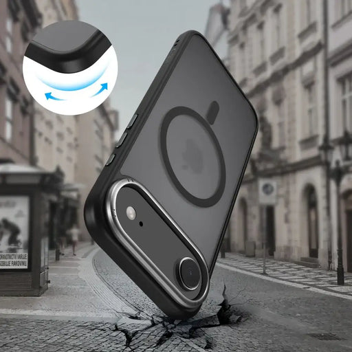 Tech-Protect MagEdge MagSafe Case for iPhone 17 Air - Matte Black - Cell phone cases and covers<<<HurtelXML