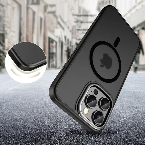 Tech-Protect MagEdge MagSafe iPhone 16 Pro Max Case - Semi-Transparent - Cell phone cases and covers<<<HurtelXML