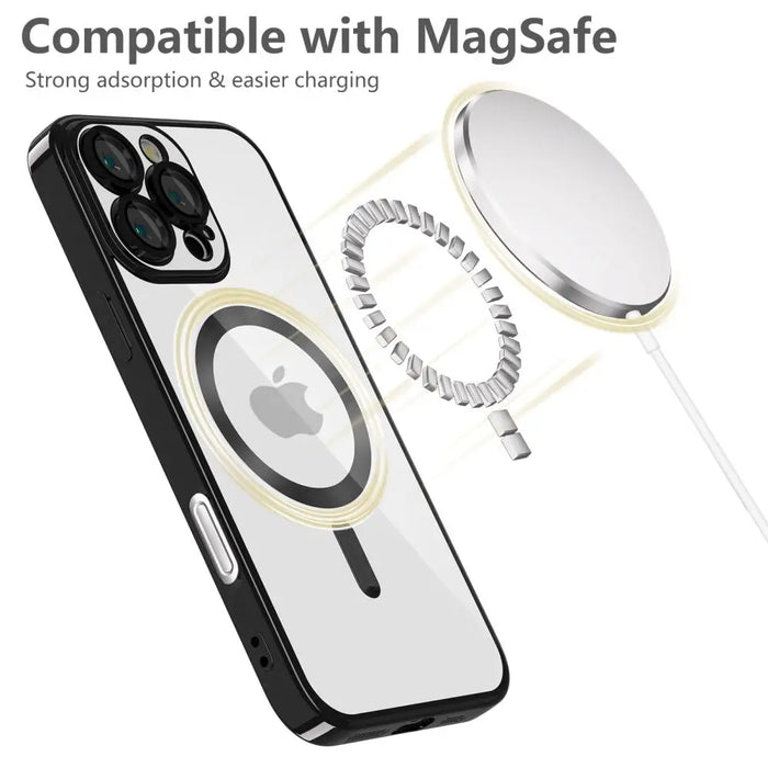 Tech-Protect MagFlex MagSafe Case for iPhone 16 Pro Max - Black - Cell phone cases and covers<<<HurtelXML
