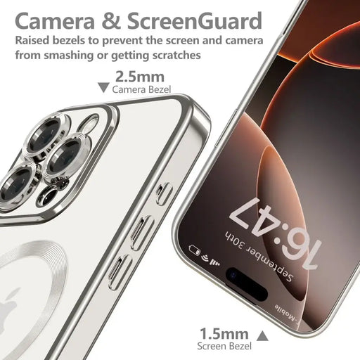 Tech-Protect MagFlex MagSafe case for iPhone 16 Pro Max - titanium - Cell phone cases and covers<<<HurtelXML