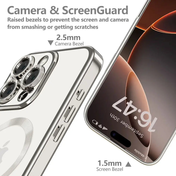 Tech-Protect MagFlex MagSafe case for iPhone 16 Pro - titanium - Cell phone cases and covers<<<HurtelXML