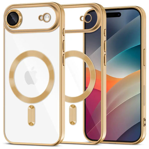 Tech-Protect MagFlex MagSafe Case for iPhone 17 Air - Transparent Gold - Cell phone cases and covers<<<HurtelXML