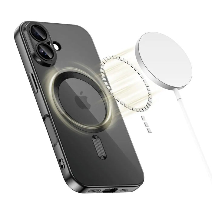 Tech-Protect MagFlex MagSafe Case for iPhone 17 - Clear Black - Cell phone cases and covers<<<HurtelXML