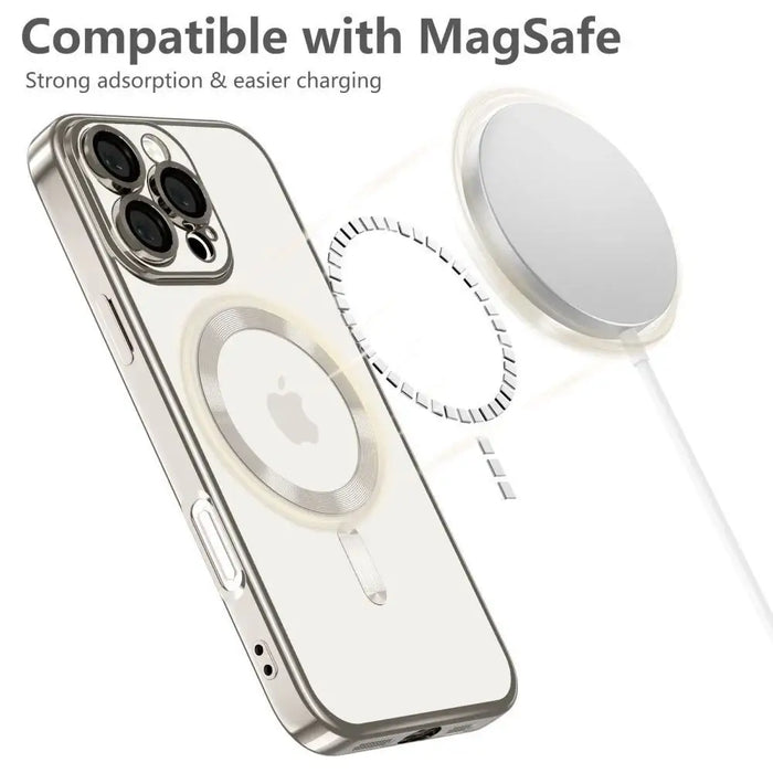 Tech-Protect MagFlex MagSafe Case for Samsung Galaxy A56 5G - Clear Pink - Cell phone cases and covers<<<HurtelXML