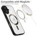 Tech-Protect MagFlex MagSafe iPhone 16 Case - Clear with Black Frame - Cell phone cases and covers<<<HurtelXML