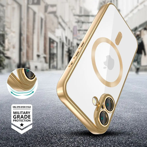 Tech-Protect MagFlex MagSafe iPhone 16 Case - Gold - Cell phone cases and covers<<<HurtelXML