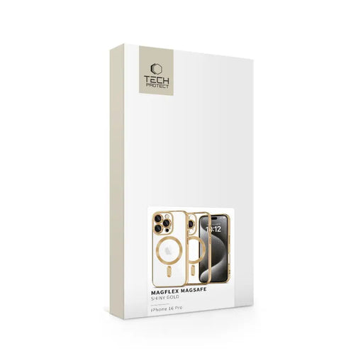 Tech-Protect MagFlex MagSafe iPhone 16 Pro Case - Gold - Cell phone cases and covers<<<HurtelXML