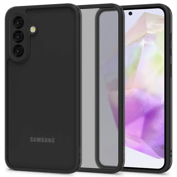 Tech-Protect MagMat Case for Samsung Galaxy A36 5G - Matte Black - Cell phone cases and covers<<<HurtelXML