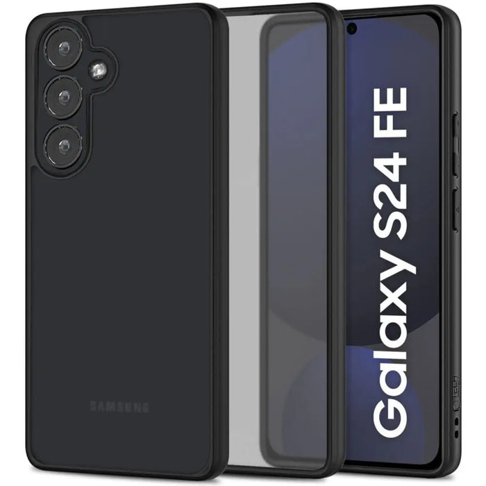 Tech-Protect MagMat Case for Samsung Galaxy S24 FE - Black - Cell phone cases and covers<<<HurtelXML