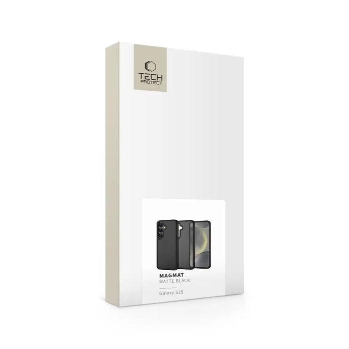 Tech-Protect MagMat Case for Samsung Galaxy S25 - Black - Cell phone cases and covers<<<HurtelXML