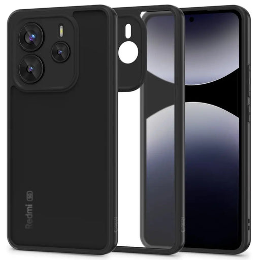 Tech-Protect MagMat Case for Xiaomi Redmi Note 14 5G - Matte Black - Cell phone cases and covers<<<HurtelXML