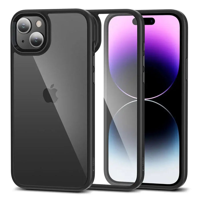 Tech-Protect MagMat iPhone 15 Case - Black and Clear - Cell phone cases and covers<<<HurtelXML