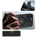Tech-Protect MagMat Magsafe 3-set iPhone 16 Case - Matte Black - Cell phone cases and covers<<<HurtelXML