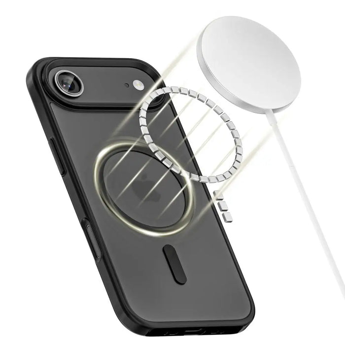 Tech-Protect MagMat MagSafe Case for iPhone 17 Air - Matte Black - Cell phone cases and covers<<<HurtelXML