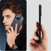 Tech-Protect MagMat MagSafe Case for iPhone 7 / 8 / SE 2020 / 2022 - Transparent Black - Cell phone cases