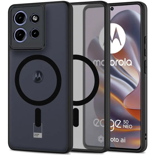 Tech-Protect MagMat MagSafe Case for Motorola Edge 50 Neo - Black - Cell phone cases and covers<<<HurtelXML