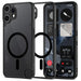 Tech-Protect MagMat MagSafe Case for Nothing CMF Phone 2 Pro - Black and Clear - Cell phone cases and covers<<<HurtelXML