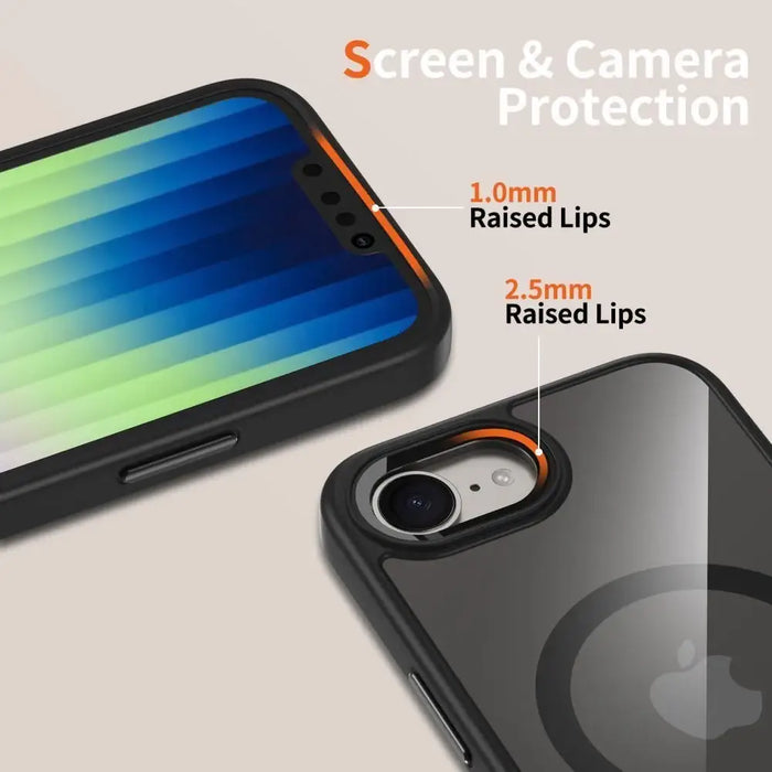 Tech-Protect MagMat MagSafe Case for Nothing CMF Phone 2 Pro - Black and Clear - Cell phone cases and covers<<<HurtelXML