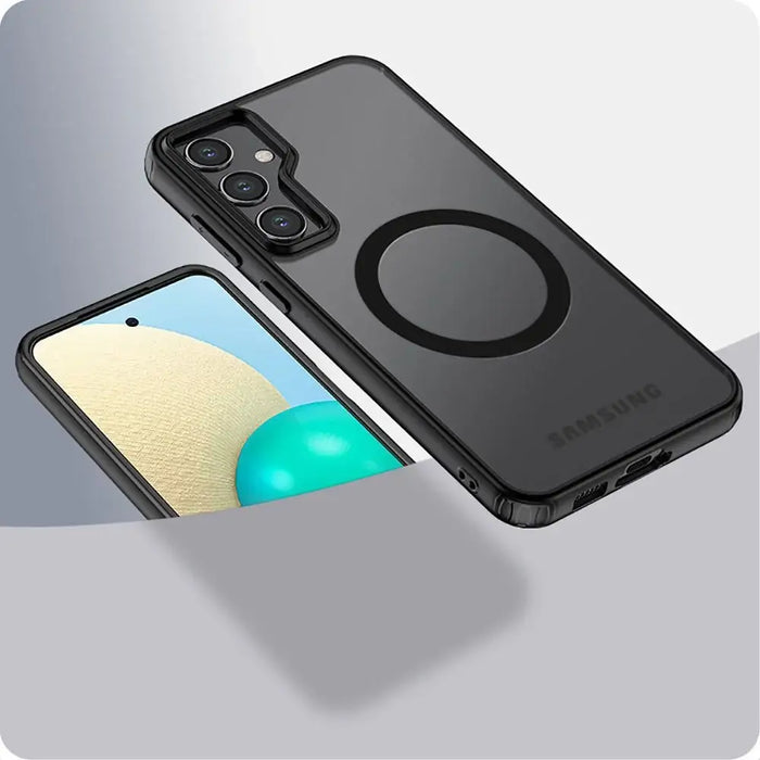 Tech-Protect MagMat MagSafe Case for Samsung Galaxy A35 5G - Matte Black - Cell phone cases and covers<<<HurtelXML