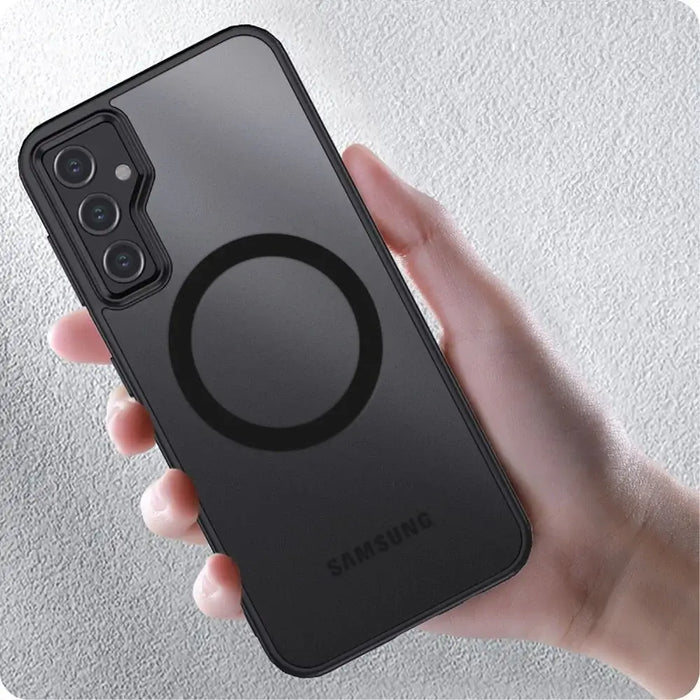 Tech-Protect MagMat MagSafe Case for Samsung Galaxy A35 5G - Matte Black - Cell phone cases and covers<<<HurtelXML