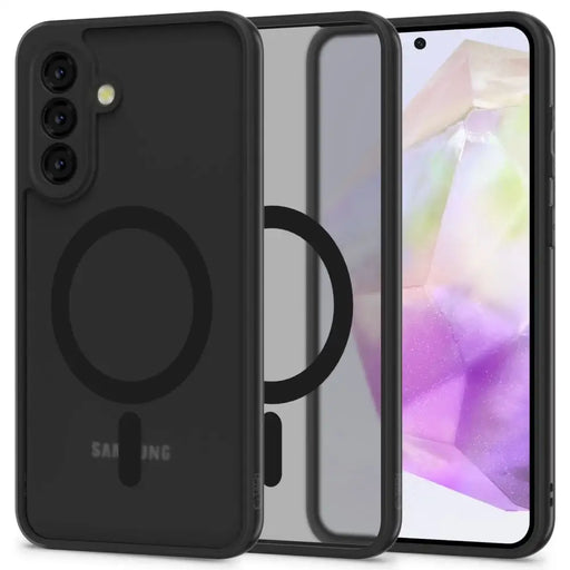 Tech-Protect MagMat MagSafe Case for Samsung Galaxy A36 5G - Matte Black - Cell phone cases and covers<<<HurtelXML