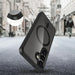 Tech-Protect MagMat MagSafe Case for Samsung Galaxy S25 - Clear Black - Cell phone cases and covers<<<HurtelXML
