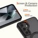 Tech-Protect MagMat MagSafe Case for Samsung Galaxy S25 - Matte Black - Cell phone cases and covers<<<HurtelXML
