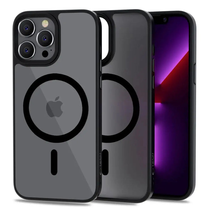 Tech-Protect MagMat MagSafe iPhone 13 Pro Case - Matte Black - Cell phone cases and covers<<<HurtelXML