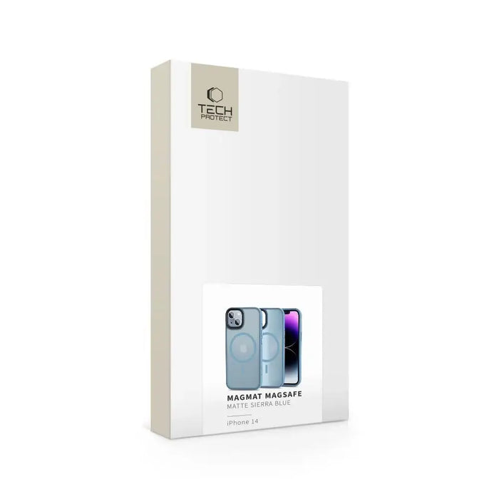 Tech-Protect MagMat MagSafe iPhone 14 Case - Matte Blue - Cell phone cases and covers<<<HurtelXML