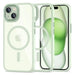 Tech-Protect MagMat MagSafe iPhone 15 Case - Clear Green - Cell phone cases and covers<<<HurtelXML