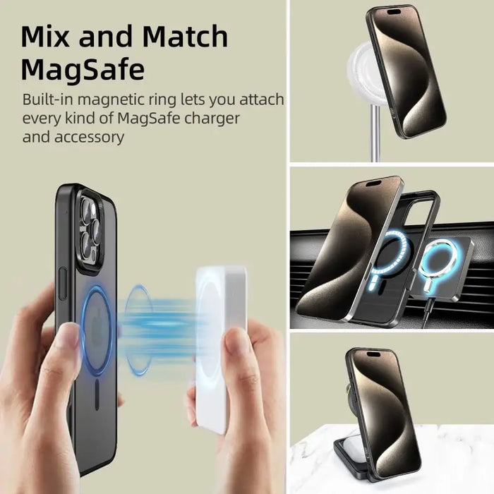 Tech-Protect MagMat MagSafe iPhone 15 Plus Case - Blue - Cell phone cases and covers<<<HurtelXML