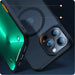 Tech-Protect MagMat MagSafe iPhone 15 Pro Max Case - Clear Black - Cell phone cases and covers<<<HurtelXML