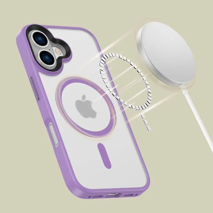 Tech-Protect MagMat MagSafe iPhone 16 Case - Purple - Cell phone cases and covers<<<HurtelXML