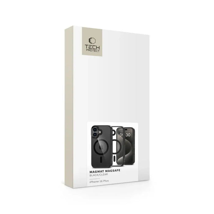 Tech-Protect MagMat MagSafe iPhone 16 Plus Case - Clear - Cell phone cases and covers<<<HurtelXML