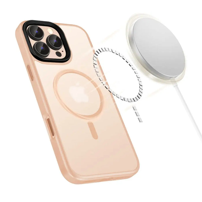 Tech-Protect MagMat MagSafe iPhone 16 Pro Case - Pink - Cell phone cases and covers<<<HurtelXML