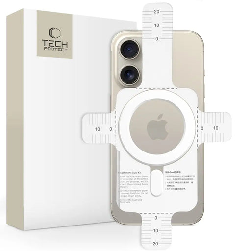 Tech-Protect MagMat MagSafe Magnetic Ring Universal - White - Cell phone cases and covers<<<HurtelXML