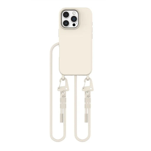Tech-Protect MagNecklace MagSafe Case for iPhone 16 Pro Max - Beige - Cell phone cases and covers<<<HurtelXML