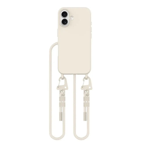 Tech-Protect MagNecklace MagSafe Case with Lanyard for iPhone 16 - Beige - Cell phone cases and covers<<<HurtelXML